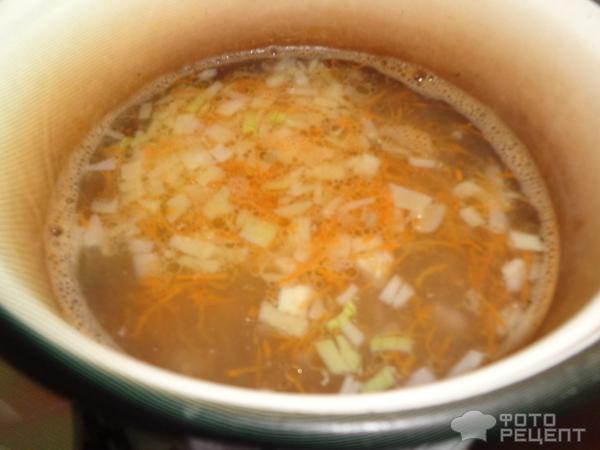 Диетический рисовый суп с курицей