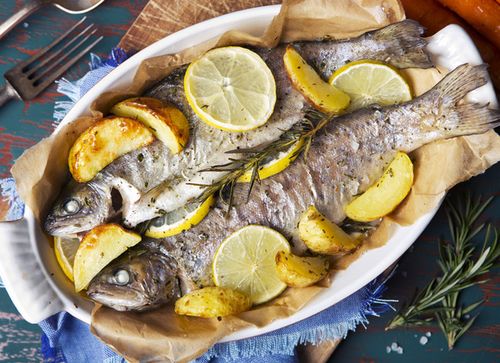 Вкусные рецепты рыбы на сковороде-гриль