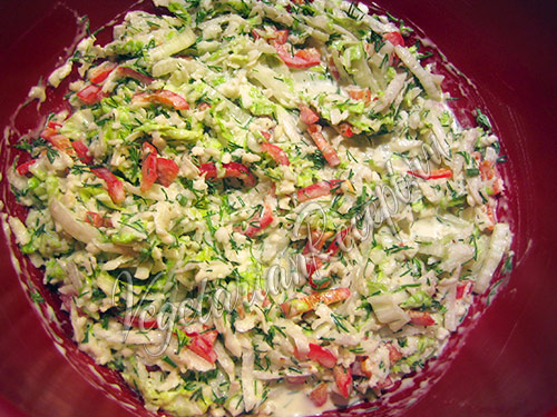 салат из сырой цветной капусты