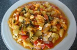 Диетическое овощное рагу с кабачками для диеты при диабете Диетическое овощное рагу с кабачками для диеты при диабете