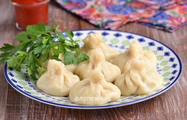 хинкали по-грузински с мясом