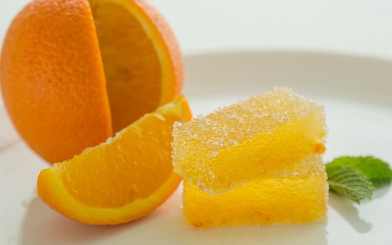 Апельсиновый мармелад.