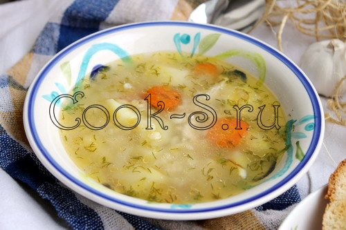 суп с булгуром