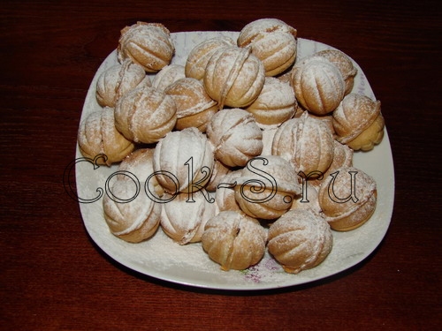 печенье орешки со сгущенкой