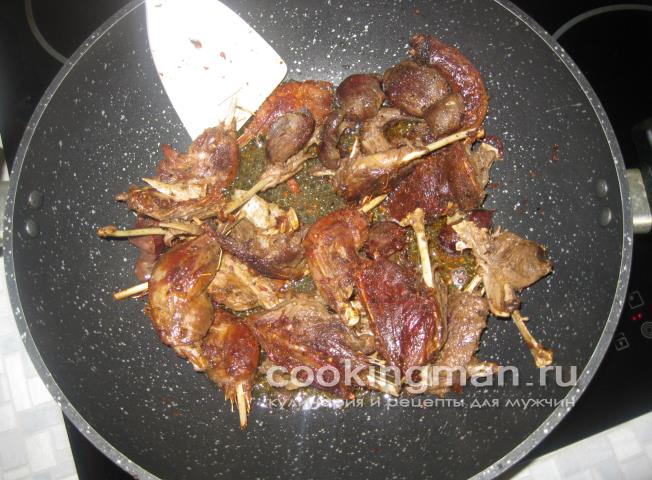 Лысуха и нырки тушенные приготовить лысуху