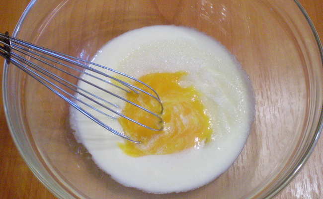 кефир с яйцами