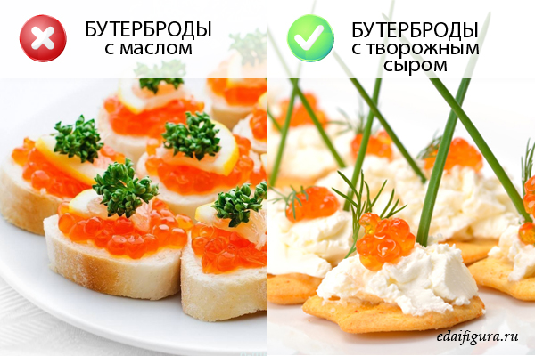 новогоднее пп-меню фото
