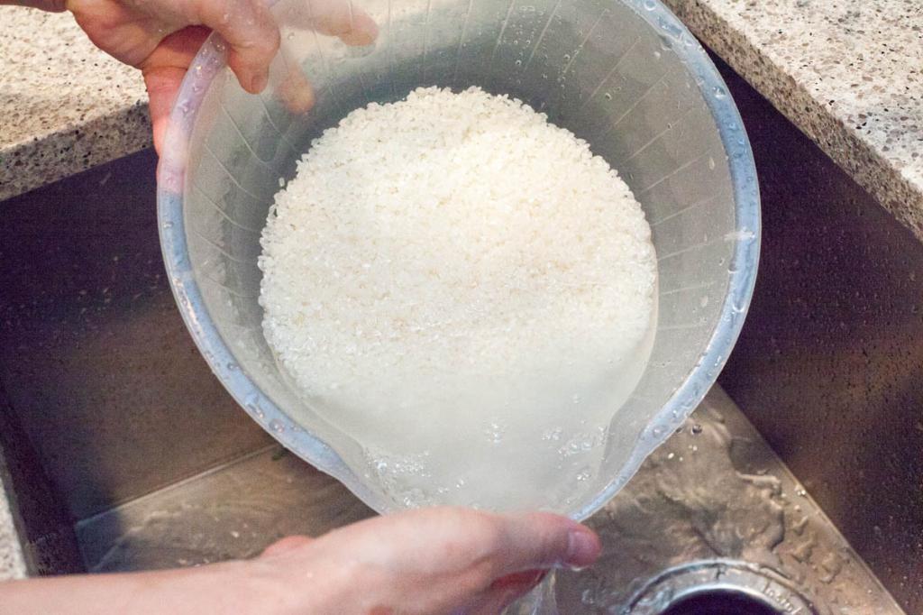 прмывка риса