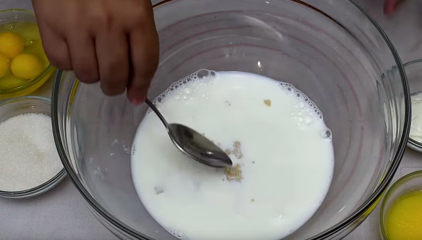 Торт без муки и масла