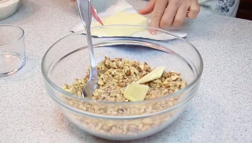 Картофельные котлеты с грецкими орехами