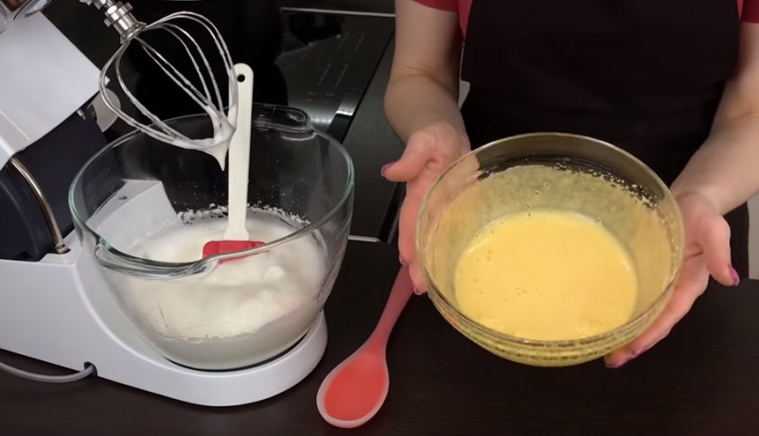 Песочный пирог с грецкими орехами 