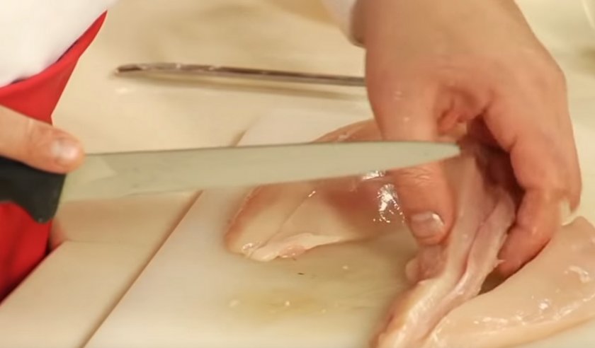 Куриное фрикасе с грибами