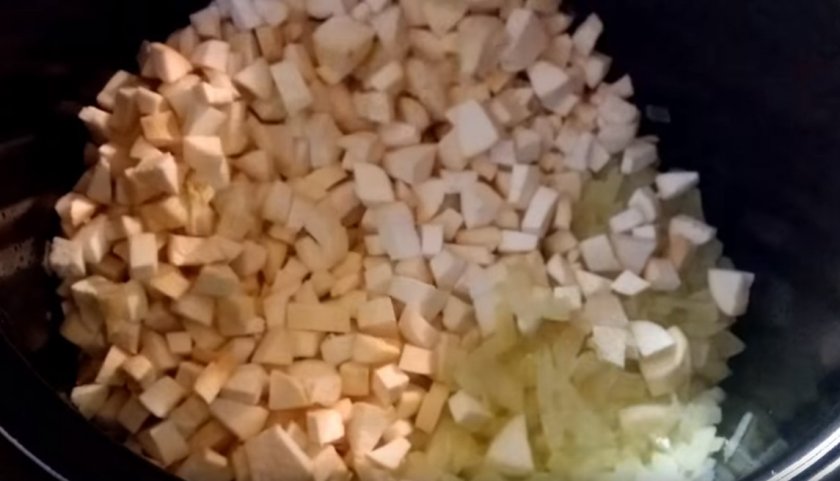 С белыми грибами