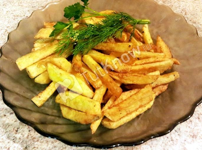 Как приготовить картофель фри в домашних условиях мелкой терке маринованным