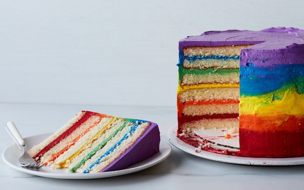 Торт-радуга