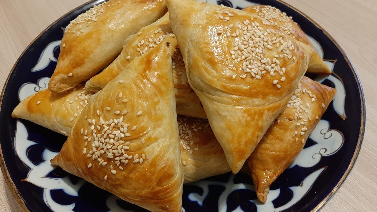 Самса слоеная узбекская рецепт с фото