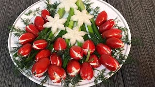 Праздничная закуска из помидор черри Потрясающе вкусно и быстро Праздничная закуска из помидор черри Потрясающе вкусно и быстро