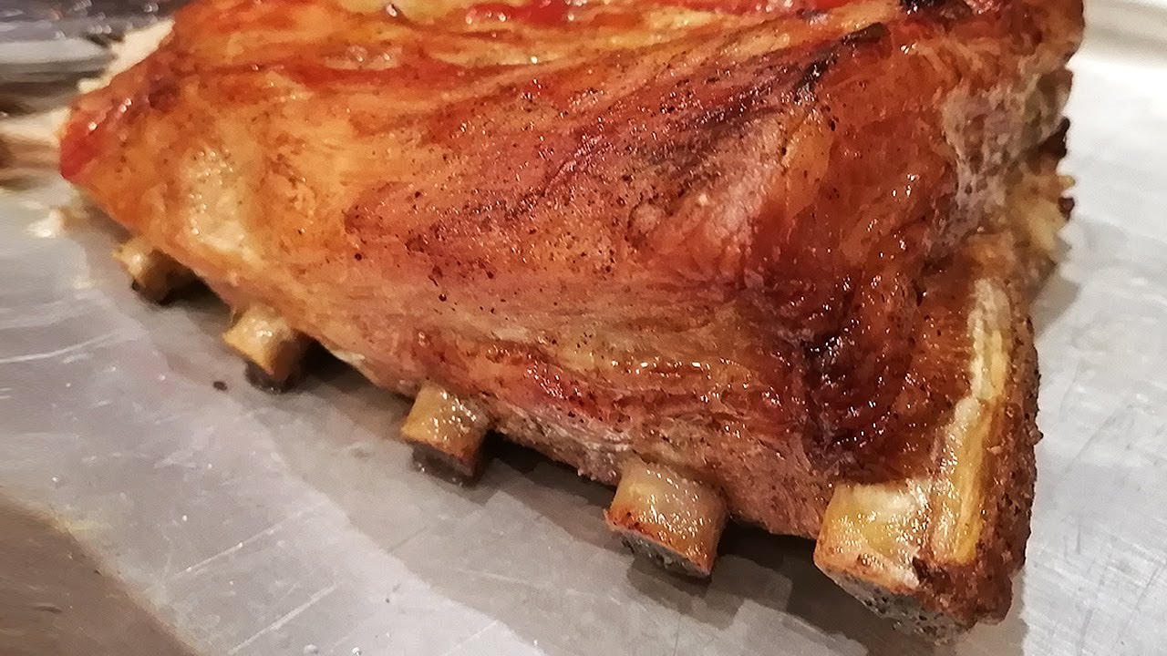 Как приготовить ребрышки в духовке свиные фольге