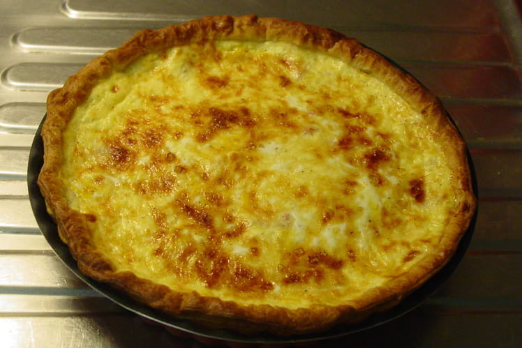 Quiche lorraine au bacon