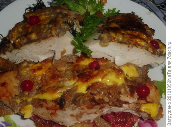 запеченные куриные грудки