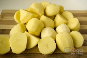 Вареники с картошкой: Картошку очистить