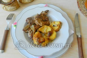 Свиные ребрышки в пакете для запекания