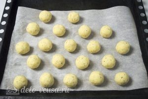 Картофельные шарики с сыром: Выпекаем шарики в духовке