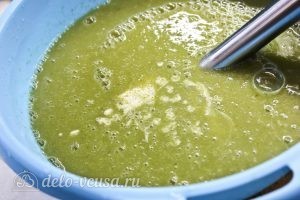 Крем-суп из брокколи: Пюрируем