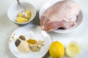 Куриная грудка в духовке: Ингредиенты