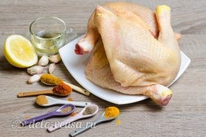 Куриные окорочка в духовке: Ингредиенты