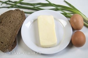 Яйцо с сыром в хлебе: Ингредиенты Яйцо с сыром в хлебе: Ингредиенты