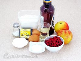 Блины с яблоками и брусникой: Ингредиенты