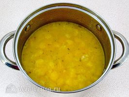 Тыквенный суп-пюре со сливками: Отварить тыкву
