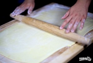 Слоеное тесто на самсу - фото шаг 10