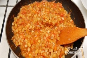 Болгарский перец с овощами - фото шаг 6