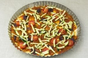 Пицца с овощами - фото шаг 13