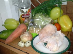 Перец, фаршированный булгуром, мясом и овощами - фото шаг 1