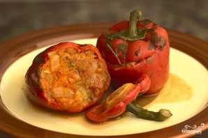 Болгарский перец с овощами - фото шаг 10