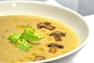 Суп с сыром и грибами