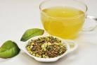 Зеленый чай с жареным рисом