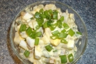 Салат с копченым кальмаром  