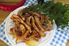 Свиные ушки по-корейски