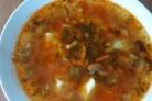 Картофельный суп с грибами