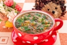 Грибной суп без зажарки