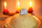 Пасха из ряженки