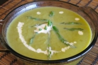 Суп из зеленой спаржи