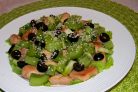 Салат с киви и курицей