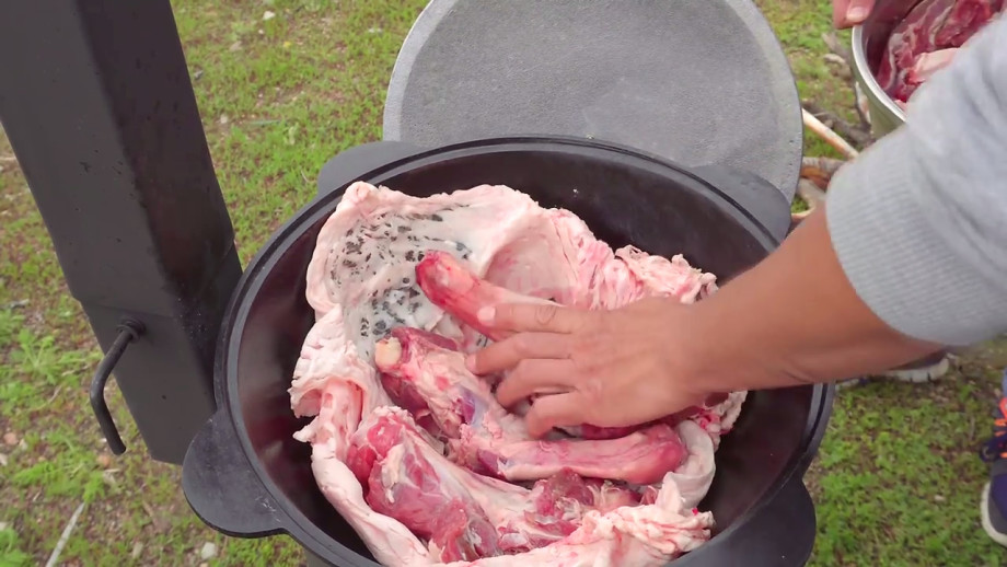 Сырне: как казахские чабаны баранину готовили