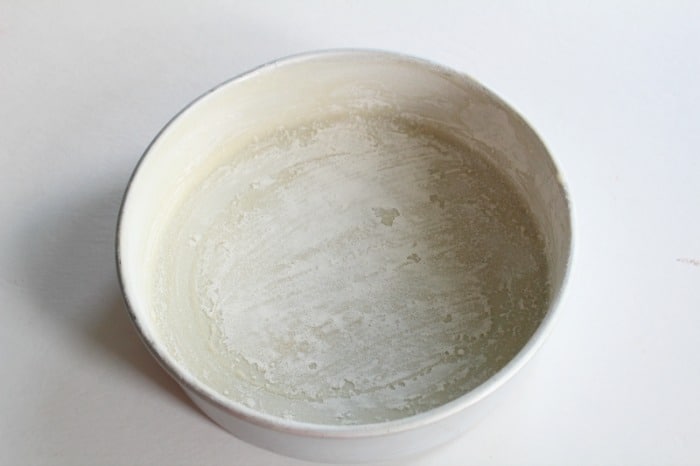 Coating pans with flour