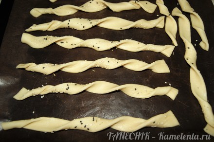 Приготовление рецепта Гриссини - хлебные палочки шаг 8